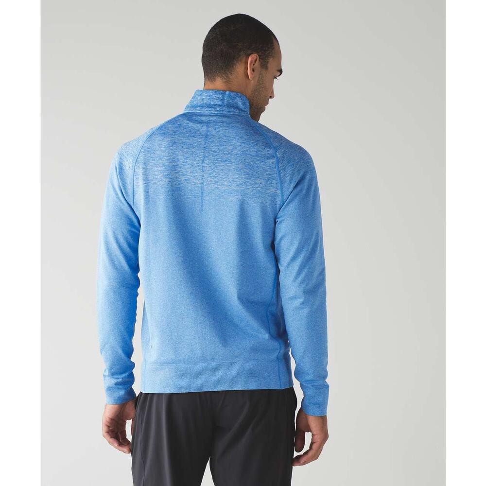 LULULEMON Pulse Jacket Men's Size Small Heathered Riviera - Picture 2 of 9